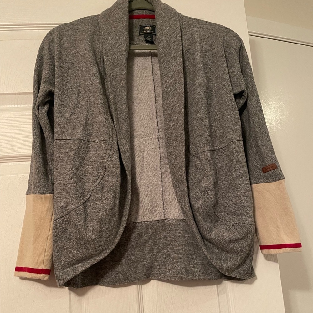 Roots girls cabin cardigan